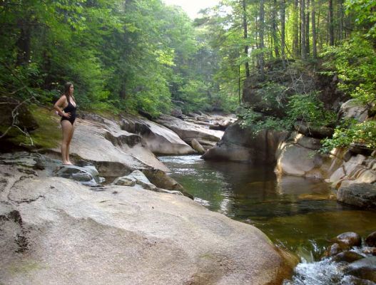 Pemigewasset River
East Branch Pemigewasset River in Franconia Notch - Secret Swimming Hole
Keywords: Franconia Notch Pemigewasset River